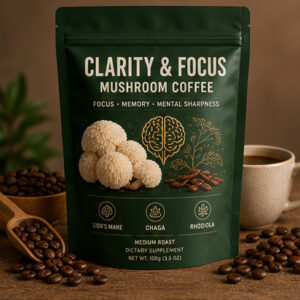 Clarity & Focus Mushroom Coffee