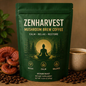 ZenHarvest Mushroom Brew Coffee